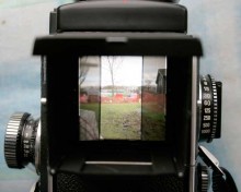 Masking the Rollei SL66 viewfinder