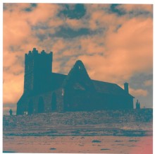 Church and Abbey of St. Augustine from the beach with Cokin Orange filter